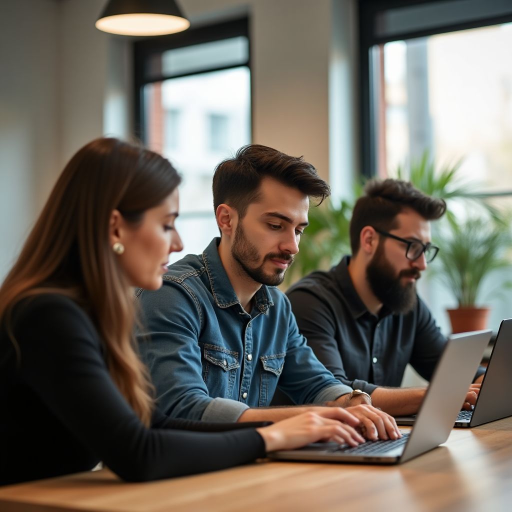Fundadores de FinControlAR en los inicios