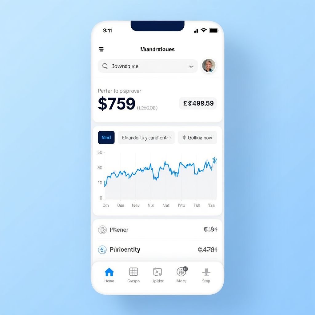 Interfaz de Finanzas AR